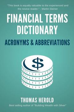 portada Financial Terms Dictionary - Acronyms & Abbreviations (en Inglés)