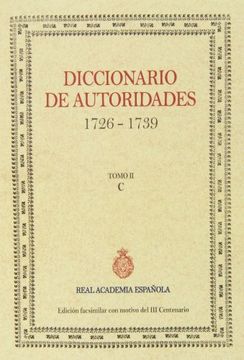 portada Diccionario de Autoridades (1726-1739) Tomo ii: C