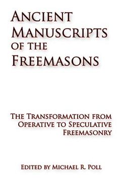 portada ancient manuscripts of the freemasons (en Inglés)
