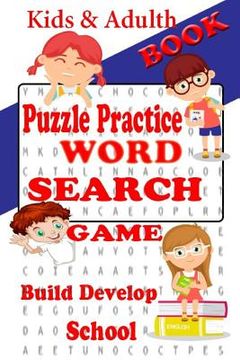 portada Puzzle Practice Book: Exciting Word Search Have students compete for a homework Beginning Dream Education Skill Activity ooks Leaning Prepar (en Inglés)