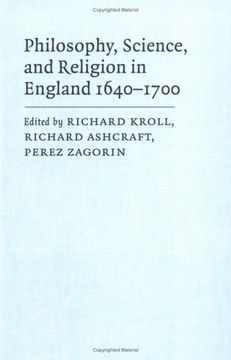 portada Philosophy, Science, and Religion in England 1640-1700 Hardback (en Inglés)