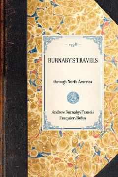 portada burnaby's travels (en Inglés)