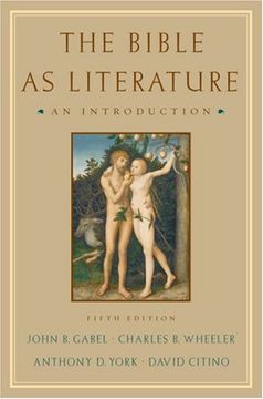 portada The Bible as Literature: An Introduction (en Inglés)