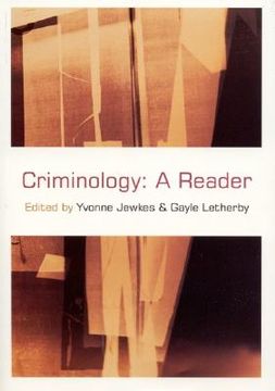 portada criminology: a reader (en Inglés)