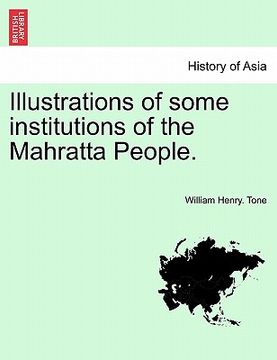 portada illustrations of some institutions of the mahratta people.