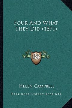 portada four and what they did (1871) (in English)