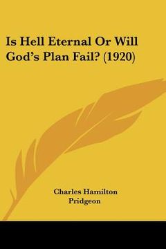 portada is hell eternal or will god's plan fail? (1920) (in English)