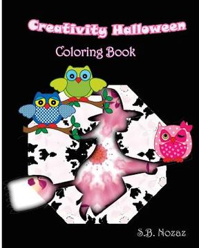 portada Creativity Halloween Coloring Book (en Inglés)