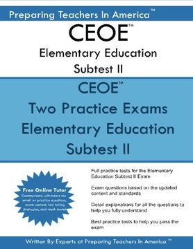 portada CEOE Elementary Education Subtest II: CEOE Elementary Subtest II Social Studies, Mathematics, Science, Arts, Health, and Fitness