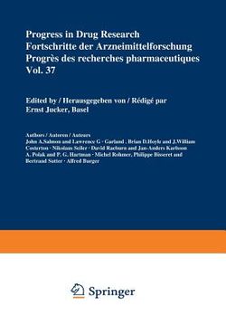 portada progress in drug research 37 (en Inglés)