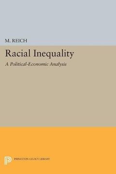portada Racial Inequality: A Political-Economic Analysis (Princeton Legacy Library) (en Inglés)