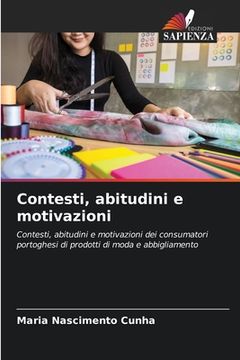 portada Contesti, abitudini e motivazioni (in Italian)