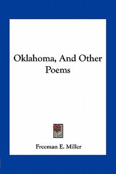 portada oklahoma, and other poems (en Inglés)