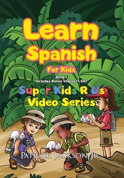 portada Learn Spanish For Kids (Book 1) (en Inglés)
