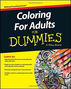 portada Coloring for Adults For Dummies