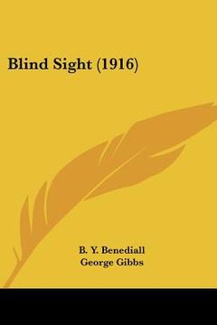 portada blind sight (1916) (en Inglés)
