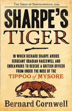 portada sharpe's tiger (en Inglés)