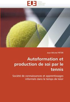 portada Autoformation Et Production de Soi Par Le Tennis
