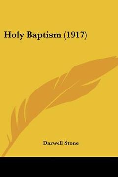portada holy baptism (1917) (en Inglés)