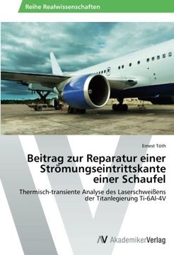 portada Beitrag Zur Reparatur Einer Stromungseintrittskante Einer Schaufel