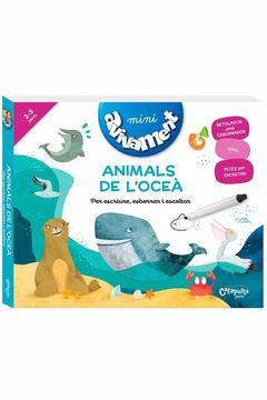 portada Mini Avivament Animals de l Ocea. Per Escriure, Esborrar i Escolt ar (in Catalá)