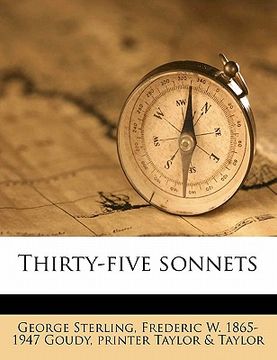 portada thirty-five sonnets (en Inglés)