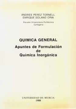 portada Quimica General. Apuntes Formulacion qu (in Spanish)