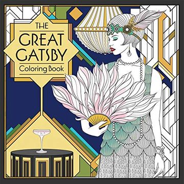 portada The Great Gatsby Coloring Book (in English)