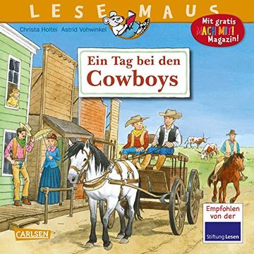 portada Lesemaus 91: Ein tag bei den Cowboys (in German)