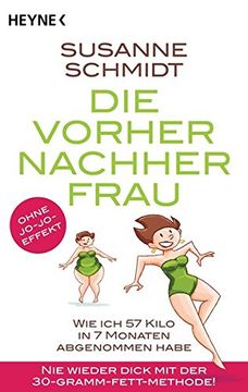 portada Die Vorher-Nachher-Frau: Wie ich 57 Kilo in 7 Monaten Abgenommen Habe - nie Wieder Dick mit der 30-Gramm-Fett-Methode (en Alemán)