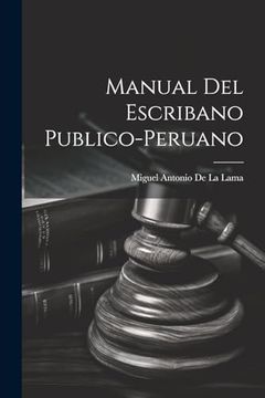 portada Manual del Escribano Publico-Peruano