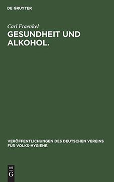 portada Gesundheit und Alkohol. 