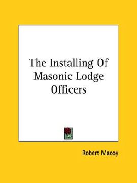 portada the installing of masonic lodge officers