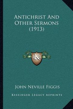 portada antichrist and other sermons (1913)