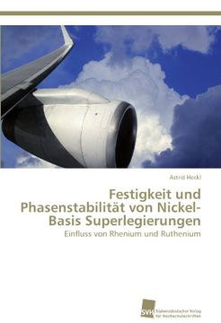 portada Festigkeit Und Phasenstabilitat Von Nickel-Basis Superlegierungen