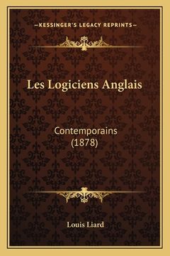 portada Les Logiciens Anglais: Contemporains (1878) (in French)