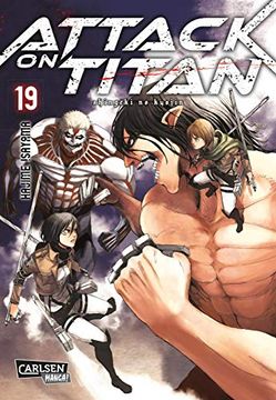 portada Attack on Titan 19 (en Alemán)