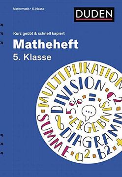 portada Matheheft 5. Klasse - Kurz Geübt & Schnell Kapiert 