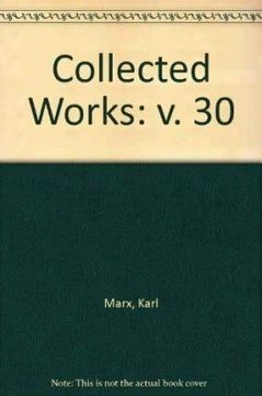 portada Collected Works. Volume 30. Karl Marx: 18621-1863 (in German)
