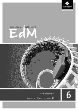 portada Elemente der Mathematik 6. Lösungen Arbeitsheft. Sekundarstufe 1. G9 in Niedersachsen: Ausgabe 2015 (en Alemán)