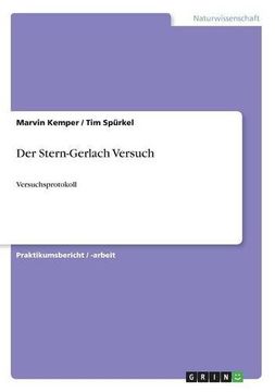 portada Der Stern-Gerlach Versuch (German Edition)