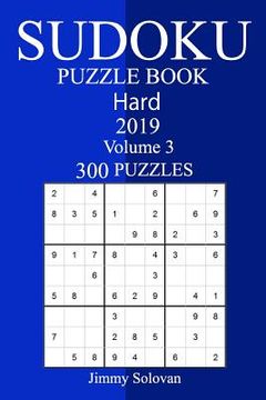 portada 300 Hard Sudoku Puzzle Book 2019 (in English)