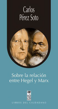 portada Sobre la Relacion Entre Hegel y Marx