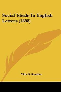 portada social ideals in english letters (1898) (en Inglés)