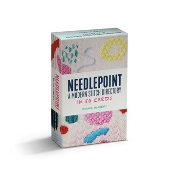 portada Needlepoint: A Modern Stitch Directory in 50 Cards (en Inglés)