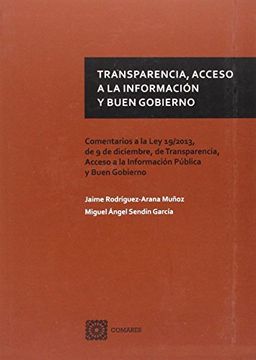 portada Transparencia, acceso a la información y buen gobierno (Derecho Procesal Penal) (in Spanish)