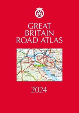 portada Great Britain Road Atlas 2024 Hardback (aa Road Atlas Britain) (aa uk Atlas Britain)