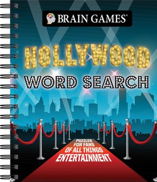 portada Brain Games - Hollywood Word Search (en Inglés)