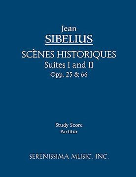 portada scenes historiques, opp. 25 & 66 - study score (en Inglés)