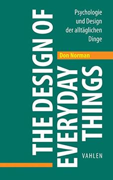 portada The Design of Everyday Things: Psychologie und Design der Alltäglichen Dinge (in German)